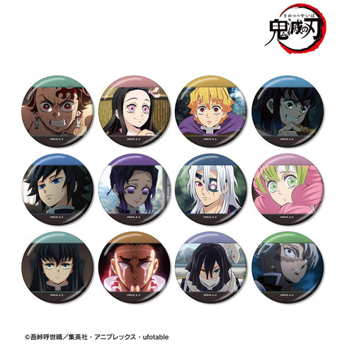 『鬼滅の刃』トレーディング場面写メタリック缶バッジ(単位/BOX)【202510再販】